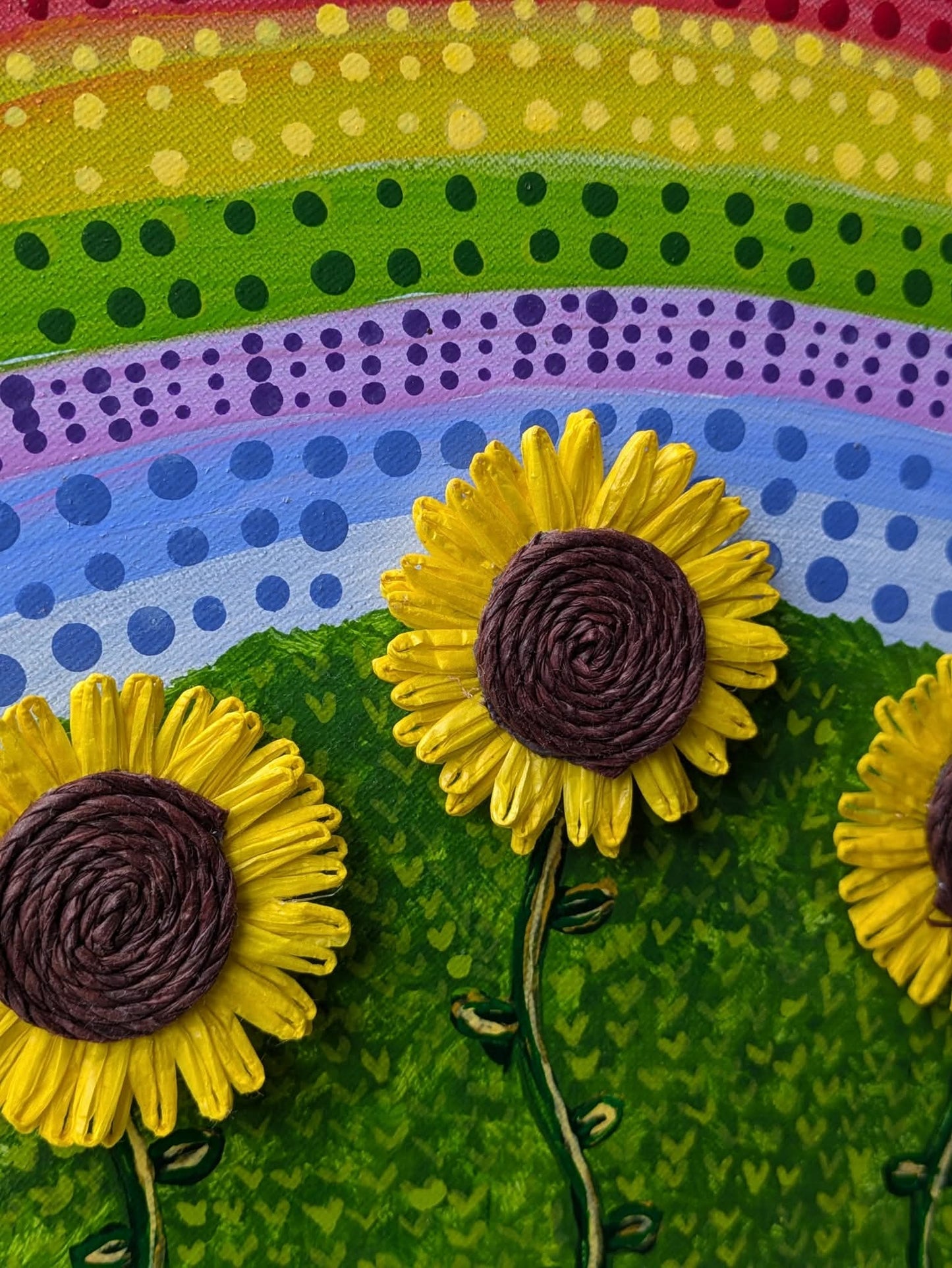 "Sunflower Daydreams" Original Art