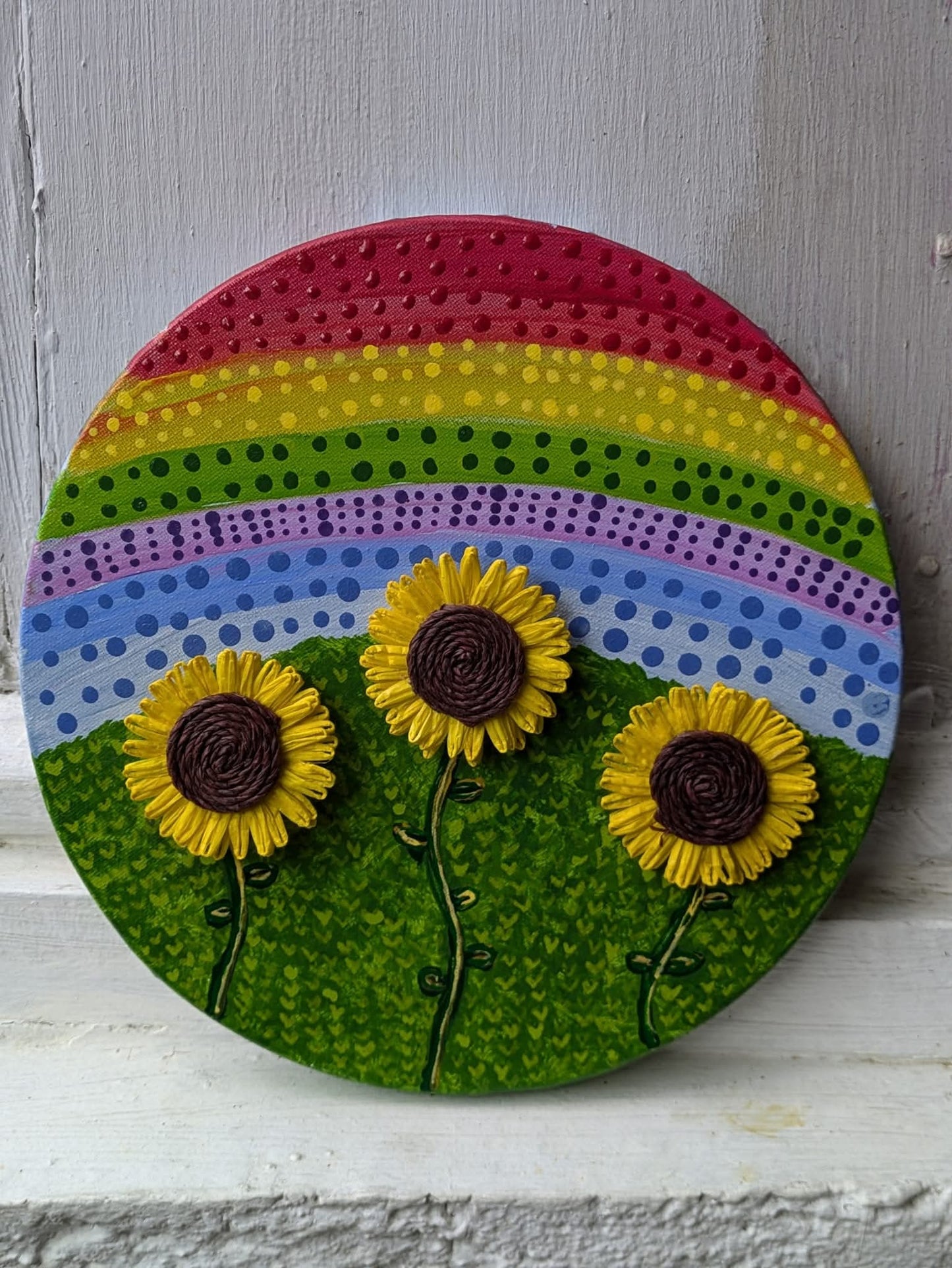 "Sunflower Daydreams" Original Art